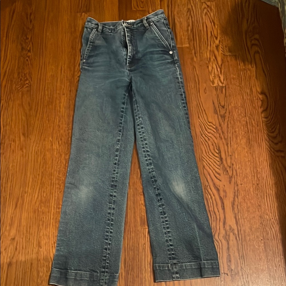 A.P.C. Relaxed Fit Dark Blue Jeans